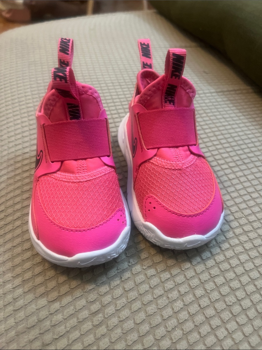 Nike Kids Hot Pink Slip-On Athletic Sneakers